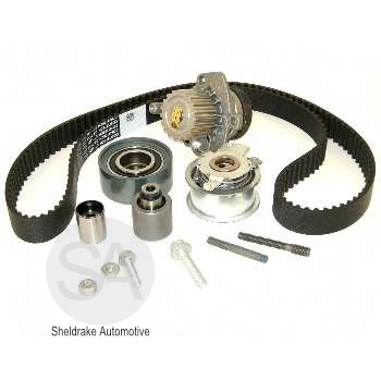Timing Belt/BRG/Pump Kit (Conti+Hepu) 2009 2.0L TDI