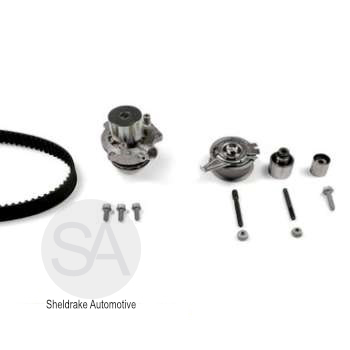 Timing Belt Kit, (with Metelli pump w/0 actuator) - Click Image to Close