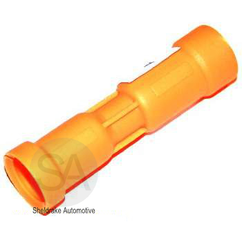 Oil Dipstick Tube Orange (short) - Click Image to Close