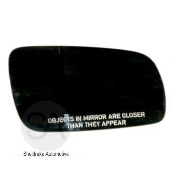 Mirror Glass, L - Blue Tint - Click Image to Close