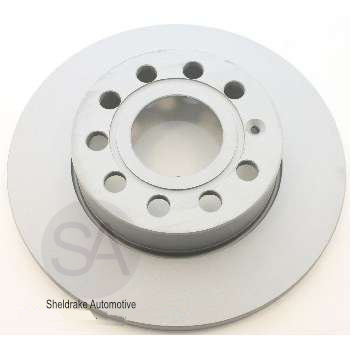 Brake Disc Rear Painted 258MM - Click Image to Close